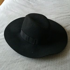 Black summer or fall hat